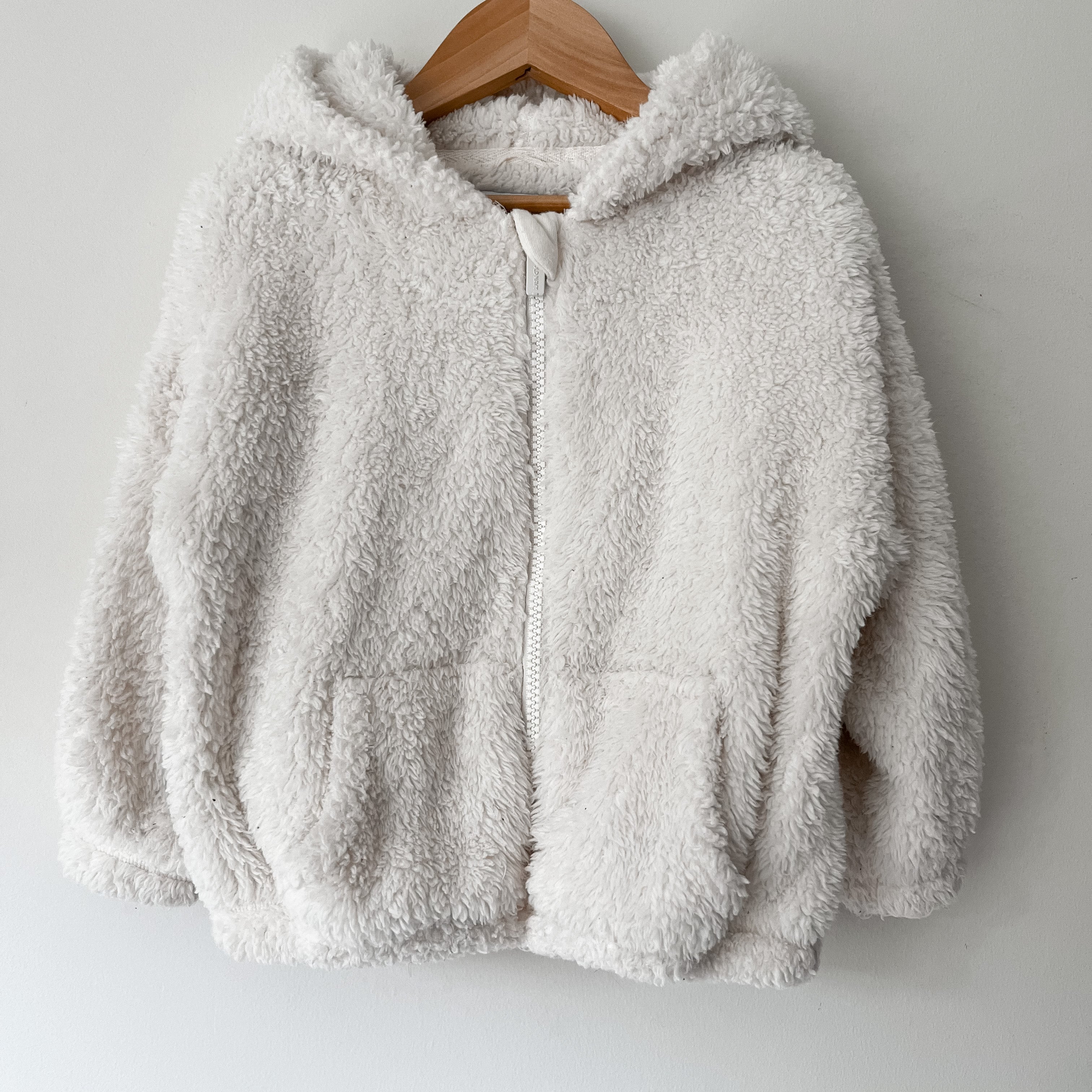 Teddy jacket, White